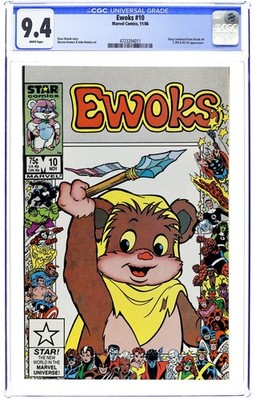 Ewoks #10D CGC 9.4 1986 4723294011