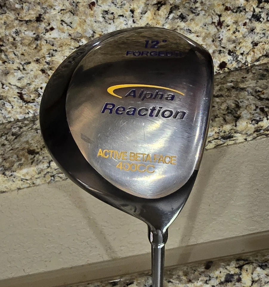 Alpha Reaction Forged Ti Active Beta Face 400CC 12° Driver - Graphite Shaft - RH - Image 3 of 4