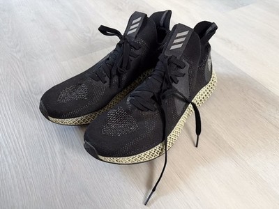 Adidas AlphaEdge 4D Reflective Schuhe Sneaker Gr. 45 1/3 Schwarz
