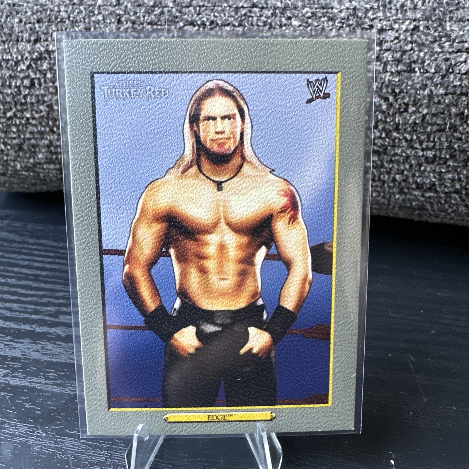 2006 Topps Heritage II WWE #TS8 Edge Turkey Red Superstars