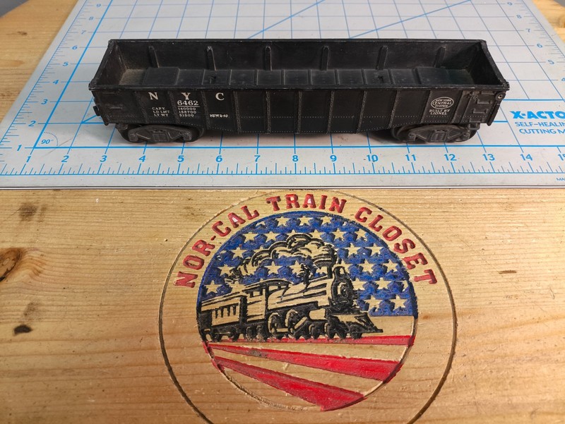 Lionel O Gauge 6462  New York Central Gondola, no box  lot#O61
