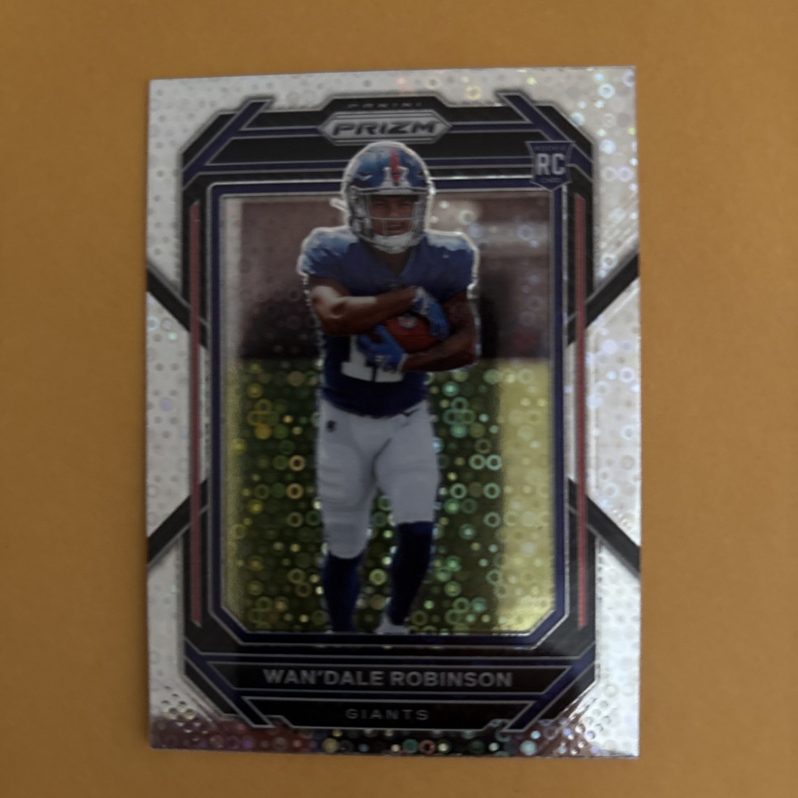 2022 Prizm Football Wan'dale Robinson #315 - No Huddle Disco RC Rookie - Giants