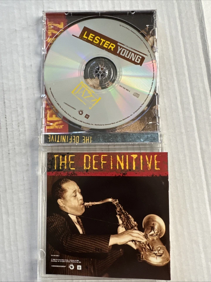 Lester Young-Ken Burns Jazz CD Verve Mainstream Jazz Tenor Sax compilation - Image 4 of 4