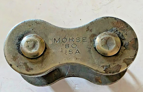 Morse Connecting Link Steel #80 1" Pitch. HT#468