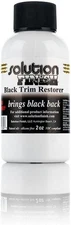 Black Plastic & Vinyl Trim Restorer - Use for Car and Truck Detailing