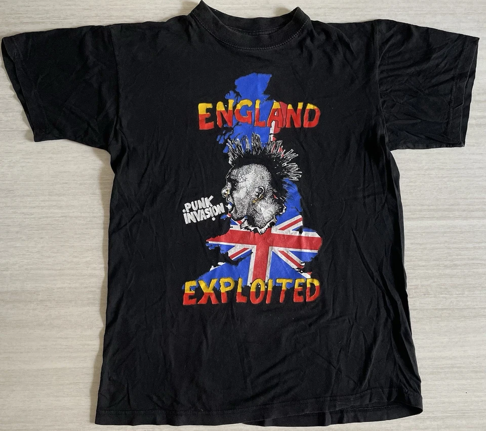 Late 90s The Exploited Punk Invasion Vintage T-Shirt - Bild 2 von 4