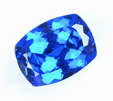 20.65 Ct Natural Rare Lustrous Blue Tanzanite Certified Flawless Loose Gemstone