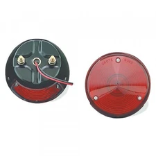 Grote 50862-5 Red 4" Two-Stud Stop Tail Turn Light (without License Window)