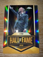 X-PAC XPAC HOF 2025 Topps WWE Chrome EMB-SY DX