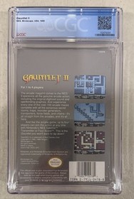 1990 NINTENDO NES MINDSCAPE GAUNTLET II 2 FACTORY SEALED H-SEAM CGC 9.8 A+