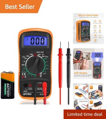 Reliable Digital Multimeter - Accurate Voltage, Current & Resistance Measurement