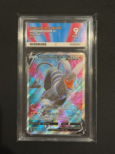 Houndoom V graded ACE 9 for sale on eBay