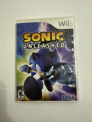 Sonic Unleashed - Nintendo Wii Rated E 10+ By Sega Tested Working, No Book Clean