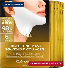 MAREE V Line Lifting Mask, 24K Gold Collagen ...