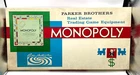 Vintage 1961 Monopoly Parker Brothers Real Estate Trading Game