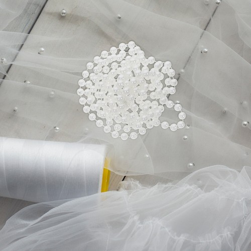 15 pcs Imitation Pearl Bead Chains Bulk Jewelry Chain Link for Jewelry Making - 第 10/12 張圖片