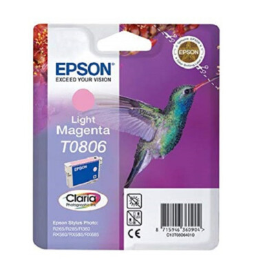 Original Epson T0806 light magenta P50 PX650 PX700W PX710W OVP DATUM 12/2023