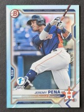 Jeremy Pena [Sky Blue Foil] #BFE-61 Prices | 2020 Bowman 1st