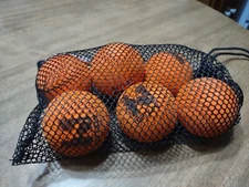 Mylec  Hockey Balls, Pack of 6 ORANGE Street Hockey