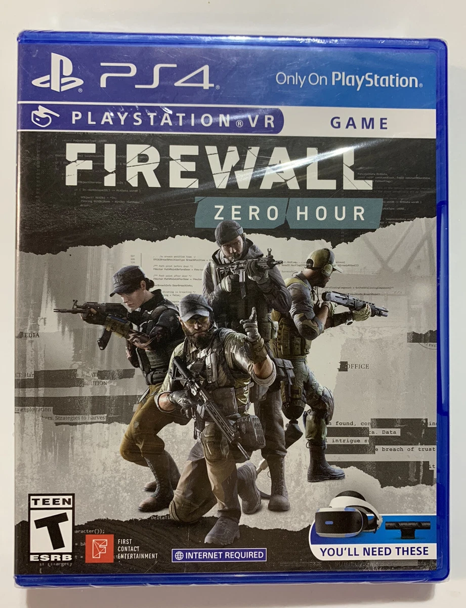 Firewall Zero Hour VR Sony PlayStation 4 PS4 2018 First Person Shooter Sealed 711719520757 eBay