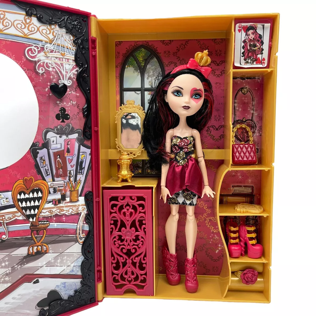 Ever After High LIZZIE HEARTS Spring Unsprung Book Playset with Doll N –  Toystops