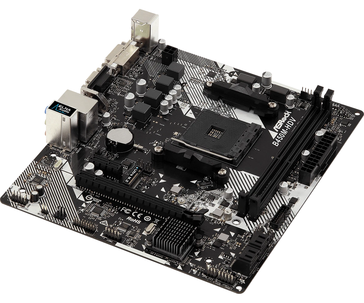 B450m hdv asrock hot sale