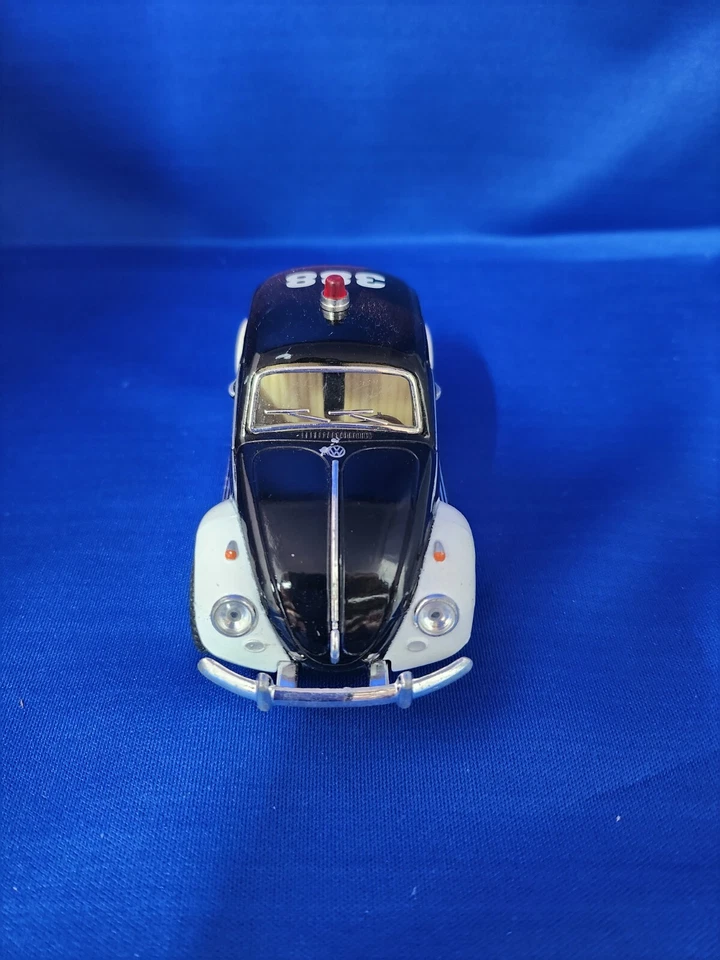 Policía 1967 Volkswagen Clásico Escarabajo Diecast escala 1/32 Foto 2 de 4