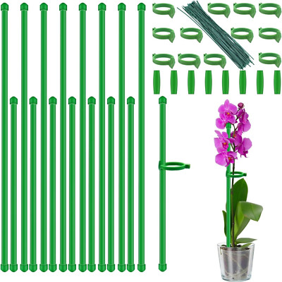 18 Inch & 11 Inch Plant Support Stakes for Indoor/Outdoor Plants