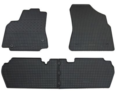 Gummifußmatten für Citroen Berlingo Peugeot Partner 2008- Gummimatten Fußmatten