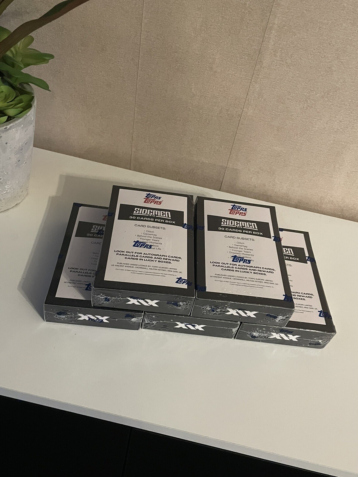 Sidemen Topps Trading Cards Sidecards BRAND NEW & SEALED, Preserved