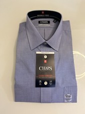 Men's Dress Shirt Regular Fit Spread Collar - Chaps