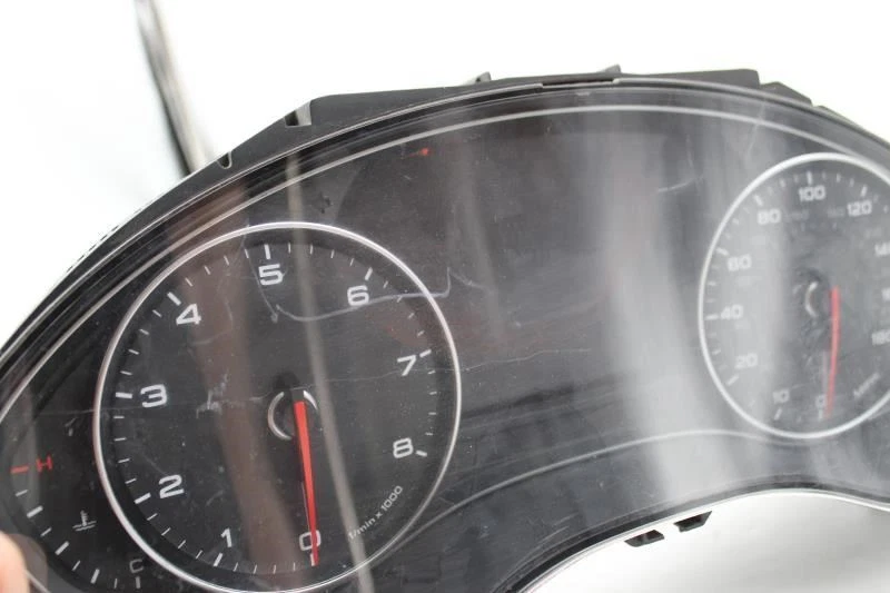 Grupo de velocímetro MPH con visión nocturna Opt 9R1 2012-2015 AUDI A6 OEM #9768 Foto 3 de 4