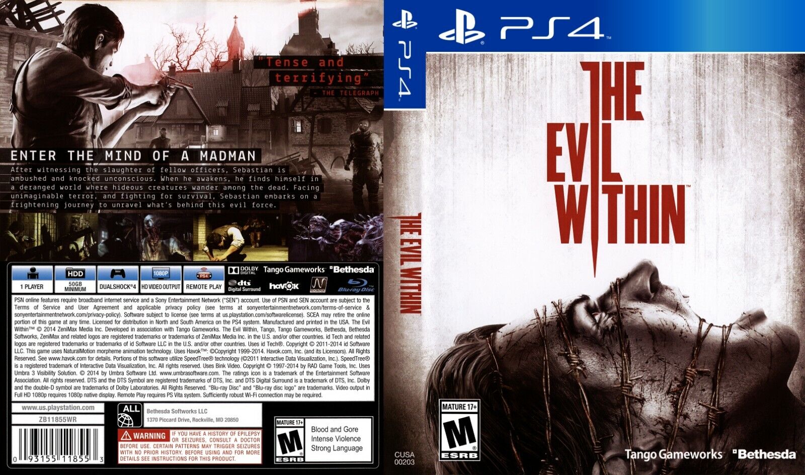 The Evil Within Complete Edition - PS4 (Primária - Online)