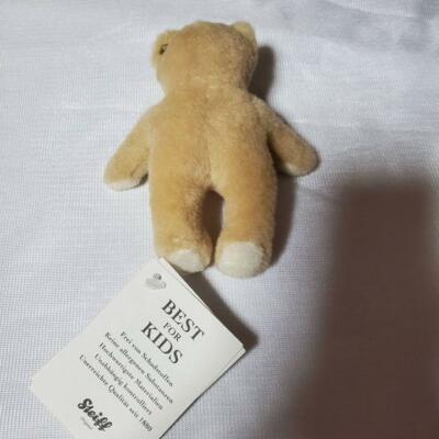 Steiff x Hello Kitty Collaboration 2010 Mohair Plush Teddy Bear