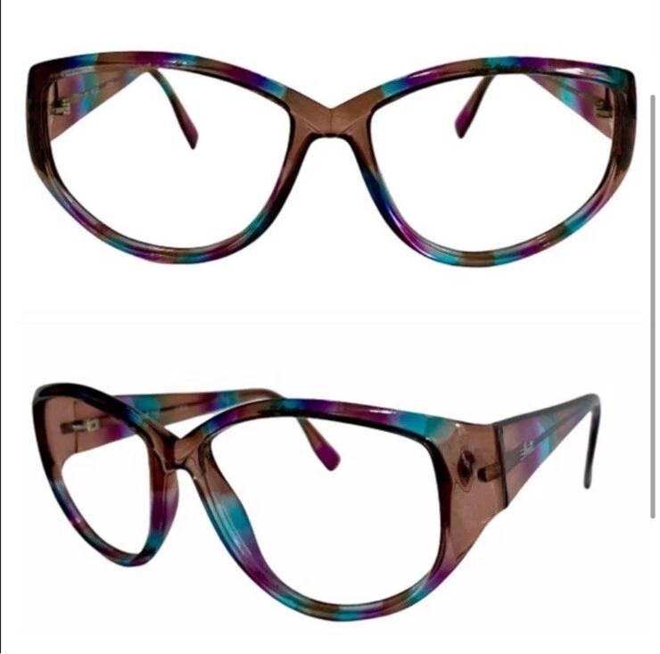 Gafas/marcos angulares Silhouette años 80, Mod SPX 3137, hechos en Austria Foto 2 de 4