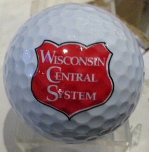 Wisconsin Central Railroad Logo Golf Ball Top Flight Never Used Ebay