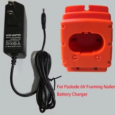 Battery Charger for Paslode 6V Framing Nailer gun 902200 900420 902000 900200 US