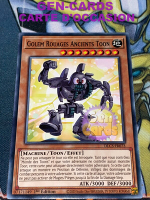 Yu Gi Oh GOLEM KARTE ALTE RÄDER TOON DLCS-FR073 1.Auflage
