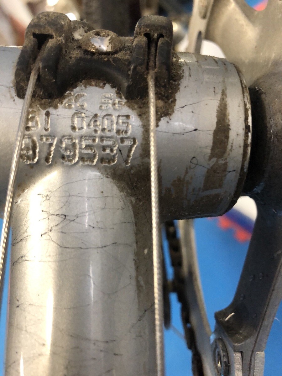 Trek 1200 Aluminum Bicycle Speckled Grey Vintage 1993 Serial