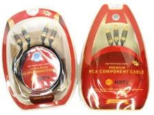 High Performance - RCA Component Cable & Stereo Audio Interconnect Cable HDTV