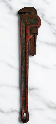 Ridgid 24'' Pipe Wrench Heavy Duty Steel 31030 Made in USA