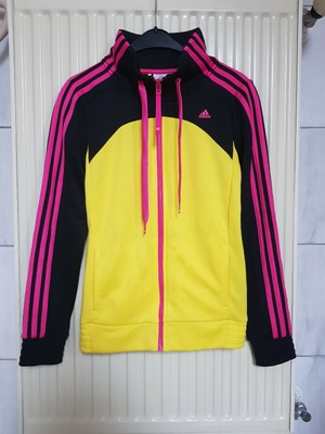 adidas trainingsjacke schwarz gelb