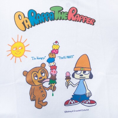 Hot PaRappa the Rapper White Shirt Gift For Fan NI920 | eBay