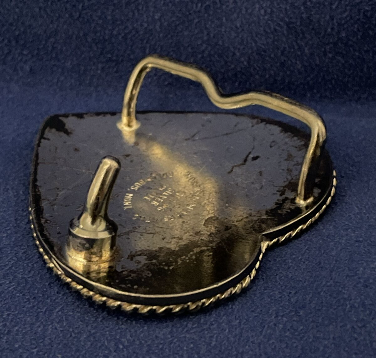 Montana Silversmiths Sterling Silver Plate Western Floral Heart Belt Buckle VTG montana silversmith heart buckle products for sale | eBay main image 4