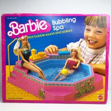 barbie bubbling spa 1983