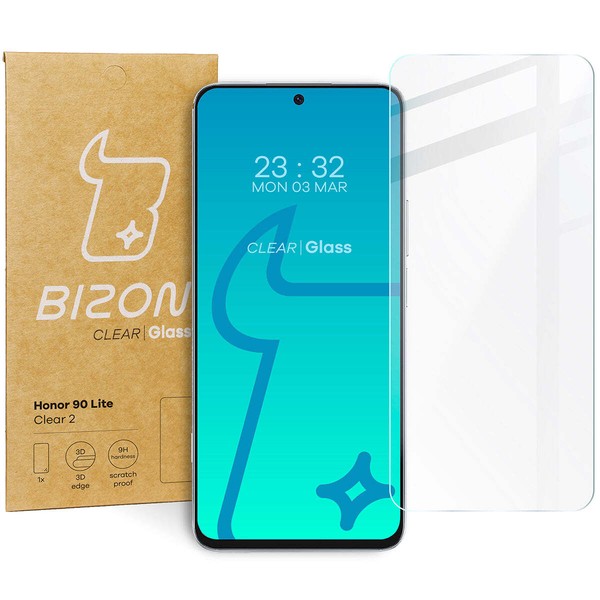 GehäRtetes Glas FüR Honor 90 Lite Bizon Hartglas Handyglas DisplayschüTzglas-image