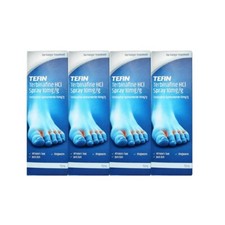 4x Tefin Terbinafine HCI Spray Fungal Treatment 10mg/g 15ml Athlete s foot Itch