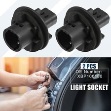 2pcs Bumper Lamp Bulb Holder Socket Xbp100180 For Land Rover Discovery 1994-2002