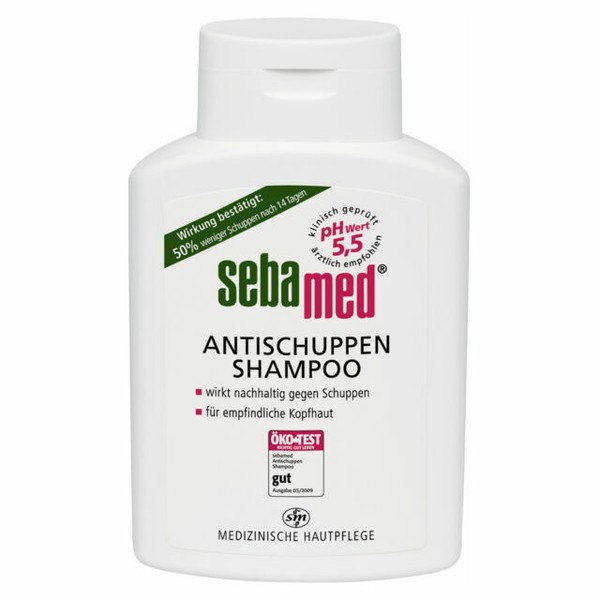 German SebaMed Anti Dandruff Shampoo Ph5.5 6.8fl Oz 200ml Sensitive