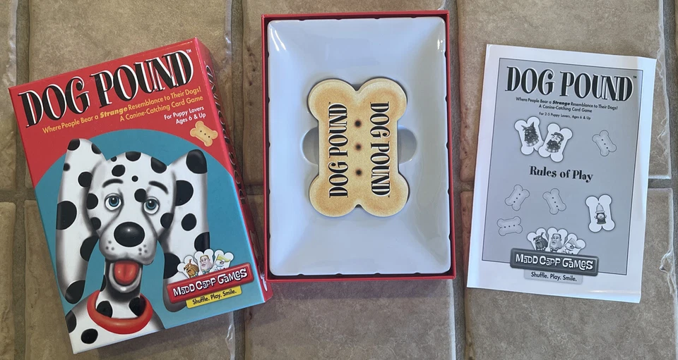 Dog Pound! A Canine-Catching Card Game for Puppy Lovers MADD CAPP GAMES Complete - Image 2 of 4
